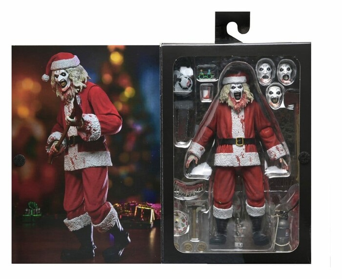TERRIFIER 3 - Santa Suit Art the Clown Bloody Ver. Ultimate  Action Figure