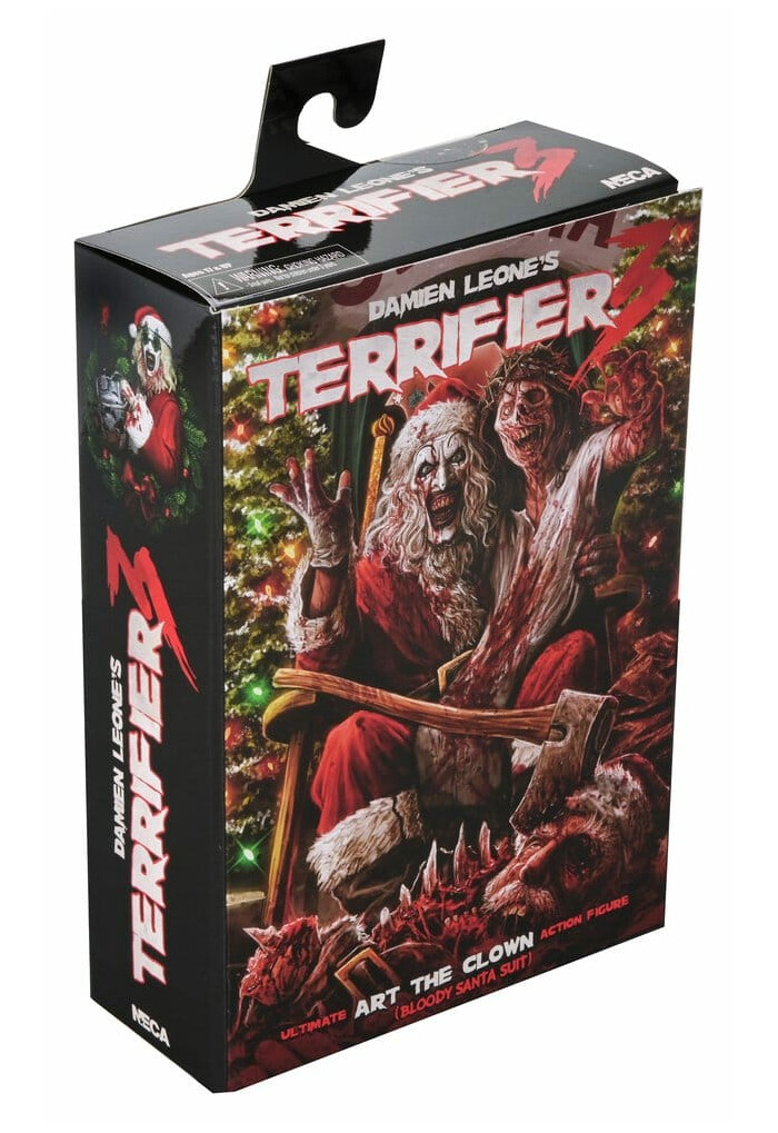 TERRIFIER 3 - Santa Suit Art the Clown Bloody Ver. Ultimate  Action Figure