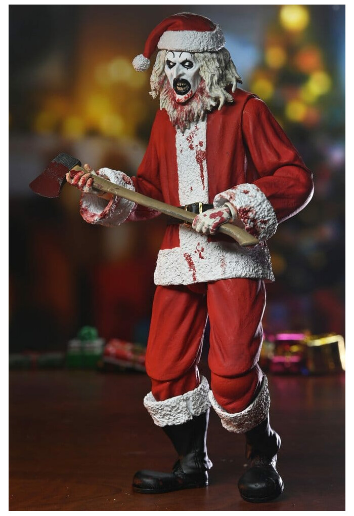 TERRIFIER 3 - Santa Suit Art the Clown Bloody Ver. Ultimate  Action Figure