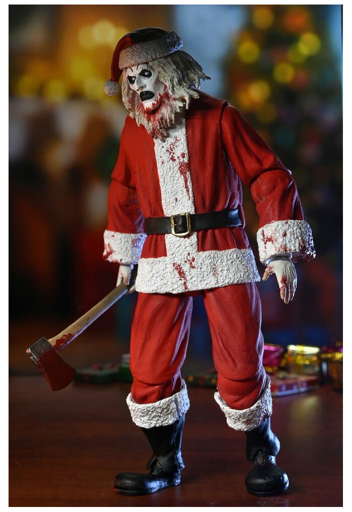 TERRIFIER 3 - Santa Suit Art the Clown Bloody Ver. Ultimate  Action Figure