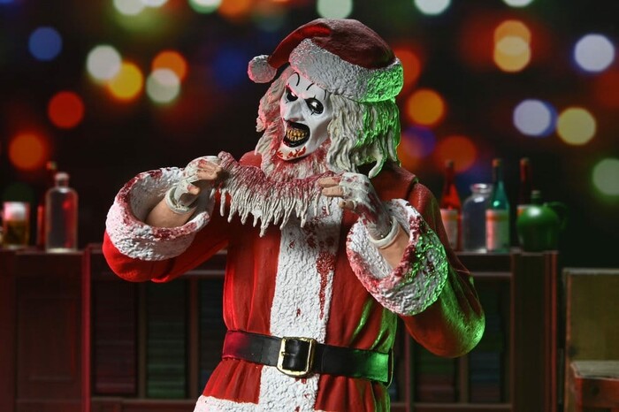 TERRIFIER 3 - Santa Suit Art the Clown Bloody Ver. Ultimate  Action Figure
