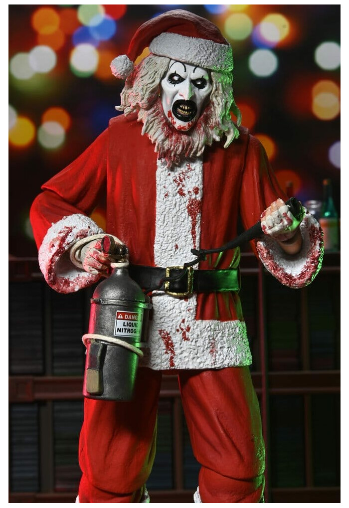 TERRIFIER 3 - Santa Suit Art the Clown Bloody Ver. Ultimate  Action Figure