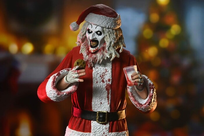 TERRIFIER 3 - Santa Suit Art the Clown Bloody Ver. Ultimate  Action Figure