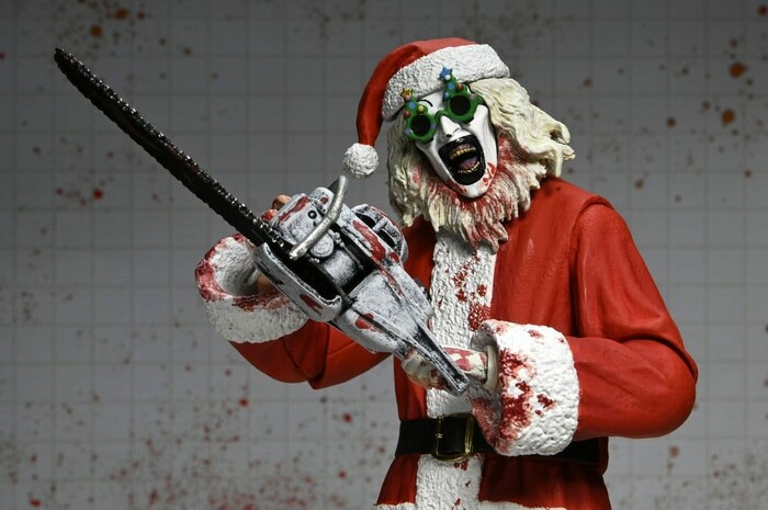 TERRIFIER 3 - Santa Suit Art the Clown Bloody Ver. Ultimate  Action Figure
