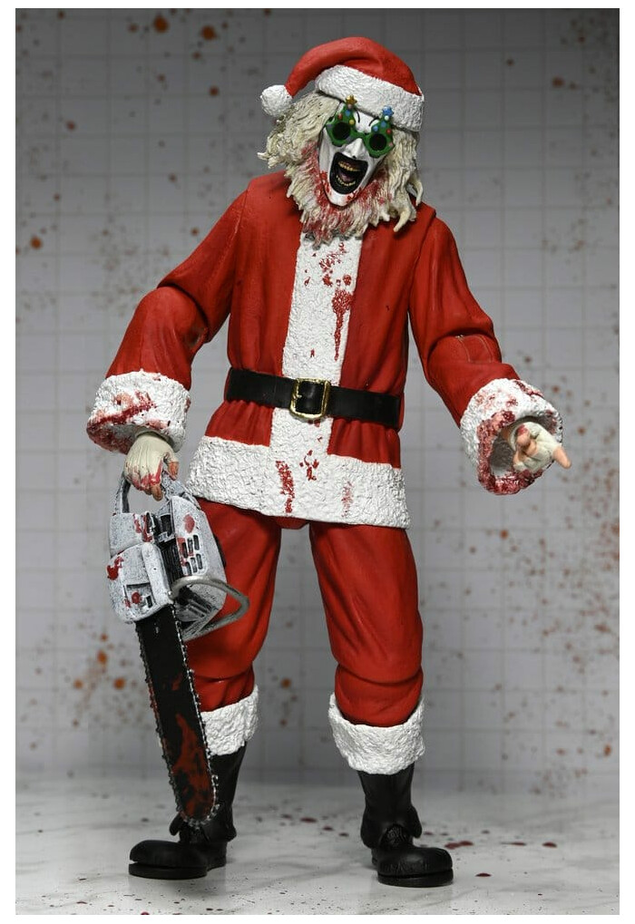 TERRIFIER 3 - Santa Suit Art the Clown Bloody Ver. Ultimate  Action Figure