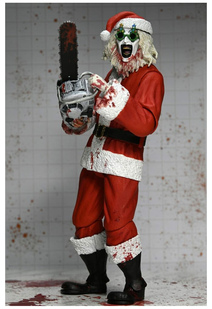 TERRIFIER 3 - Santa Suit Art the Clown Bloody Ver. Ultimate  Action Figure
