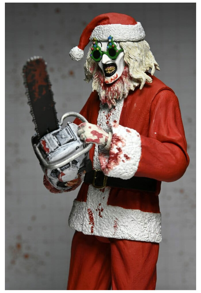 TERRIFIER 3 - Santa Suit Art the Clown Bloody Ver. Ultimate  Action Figure