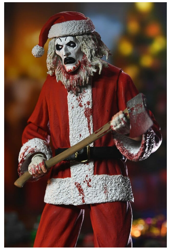 TERRIFIER 3 - Santa Suit Art the Clown Bloody Ver. Ultimate  Action Figure