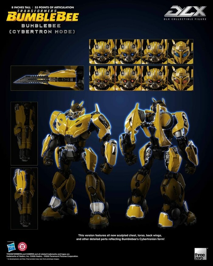 TRANSFORMERS - Bumblebee The Movie - Bumblebee Cybertron Mode 1/6 DLX Action Figure