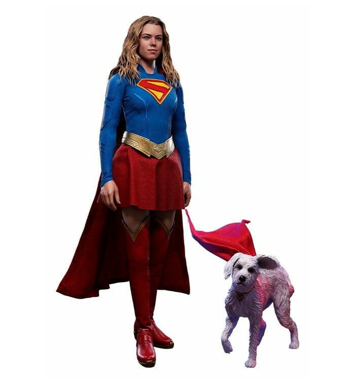 SUPERGIRL - Supergirl & Krypto 1/6 Action Figure 12" MMS869
