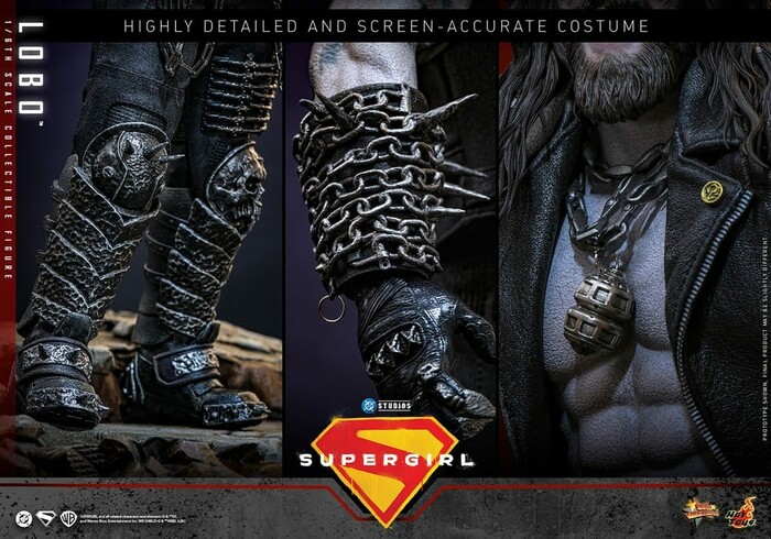 SUPERGIRL MOVIE - Lobo 1/6 Action Figure 12" MMS890
