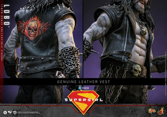 SUPERGIRL MOVIE - Lobo 1/6 Action Figure 12" MMS890