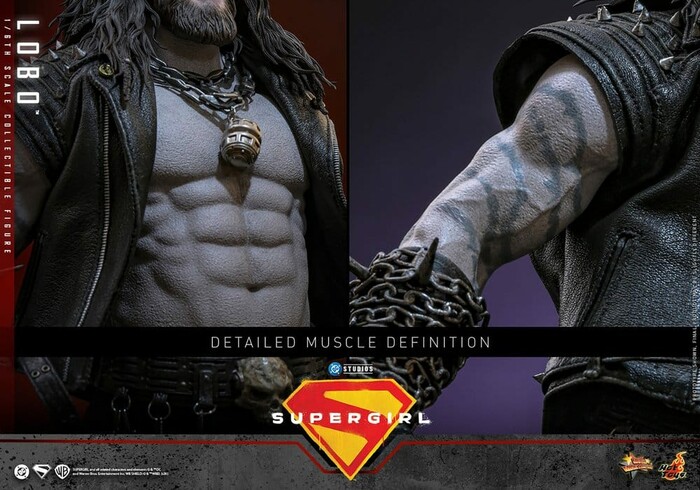 SUPERGIRL MOVIE - Lobo 1/6 Action Figure 12" MMS890