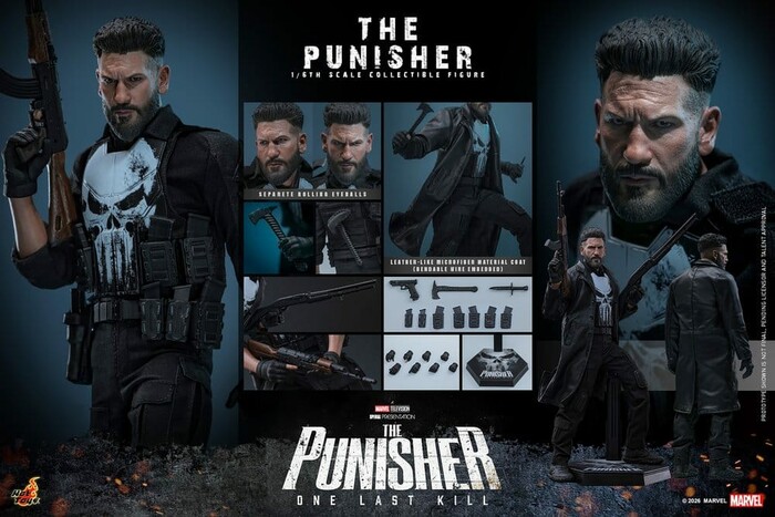 PUNISHER - One Last Kil - Punisher 1/6 Action Figure 12" TMS190