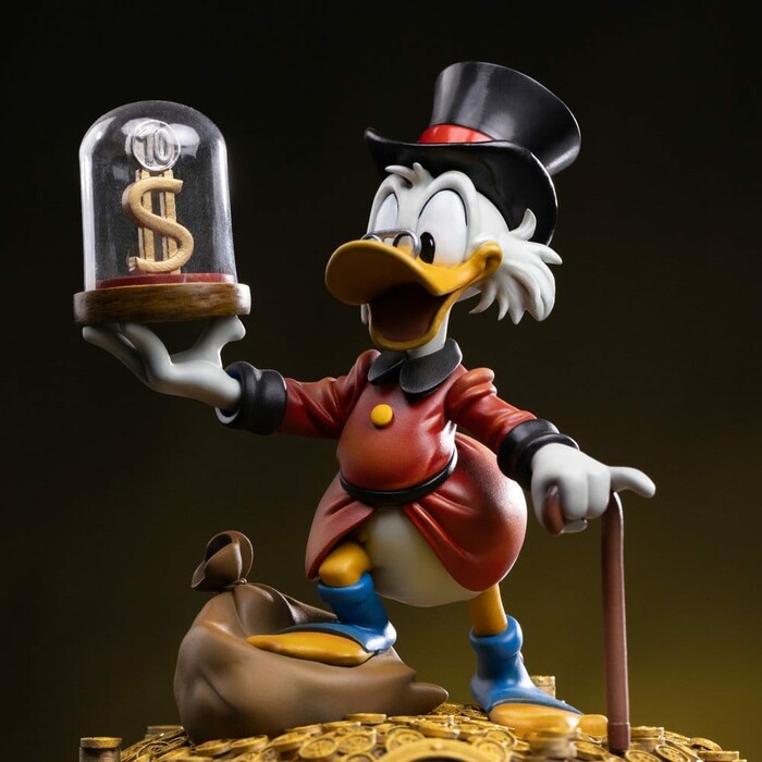 DISNEY - DuckTales - Uncle Scrooge McDuck 1/10 Art Scale Statue