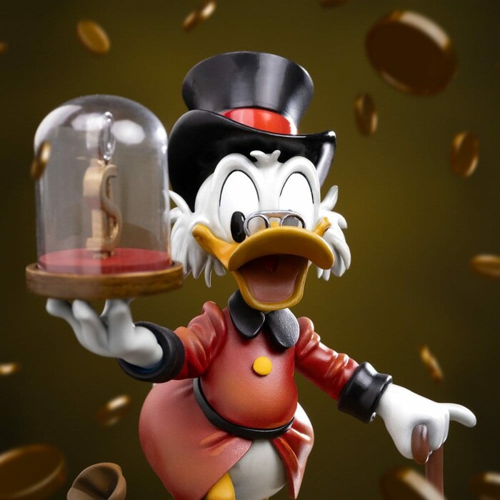 DISNEY - DuckTales - Uncle Scrooge McDuck 1/10 Art Scale Statue