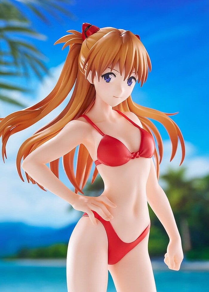 EVANGELION - Beach Queens Asuka Shikinami Langley Bikini Style L Size Pop Up Parade Pvc Figure