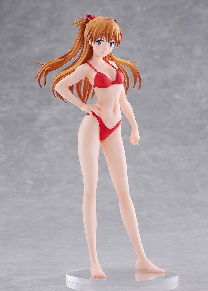 EVANGELION - Beach Queens Asuka Shikinami Langley Bikini Style L Size Pop Up Parade Pvc Figure