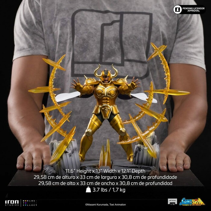 SAINT SEIYA - Taurus Aldebaran 1/10 Art Scale Statue