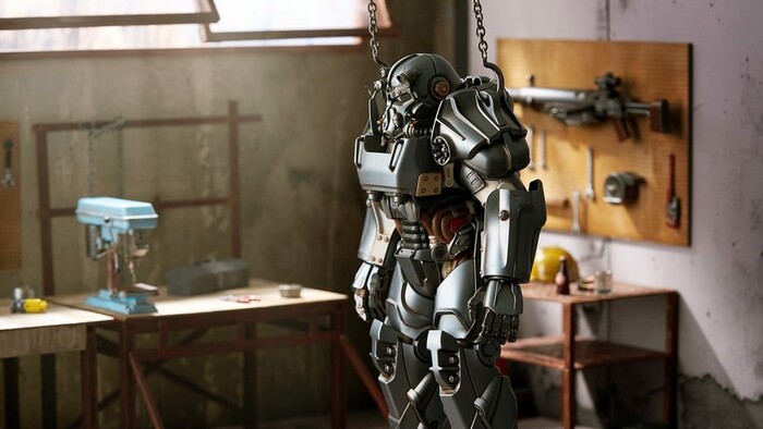 FALLOUT - T-60 Power Armor Plamatea Plastic Model Kit