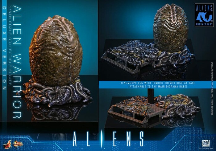 ALIEN - Alien Warrior Deluxe Ver. 1/6 Action Figure MMS899
