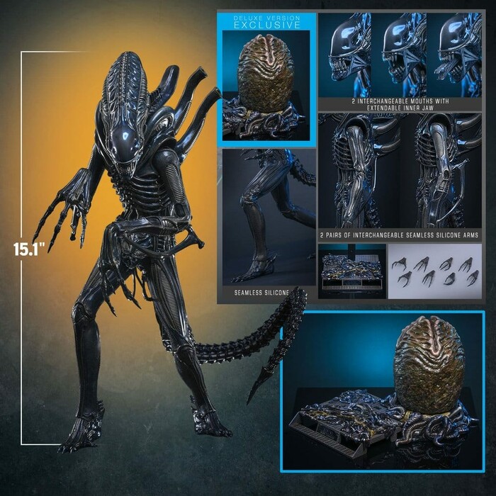 ALIEN - Alien Warrior Deluxe Ver. 1/6 Action Figure MMS899 Alien