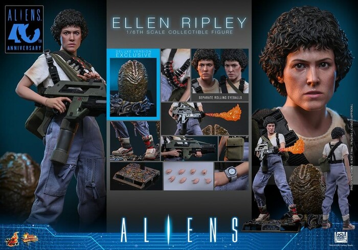 ALIEN - Ellen Ripley Deluxe Ver. 1/6 Action Figure 12" MMS895
