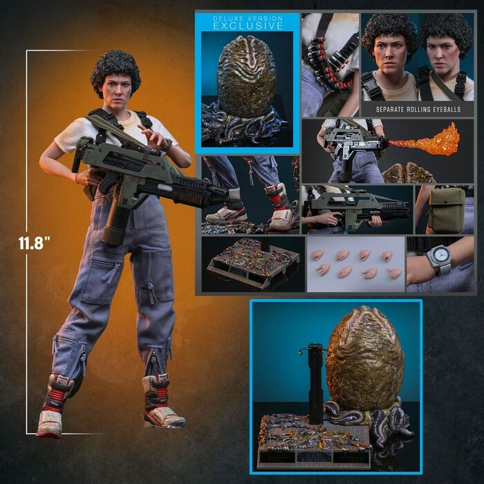 ALIEN - Ellen Ripley Deluxe Ver. 1/6 Action Figure 12" MMS895