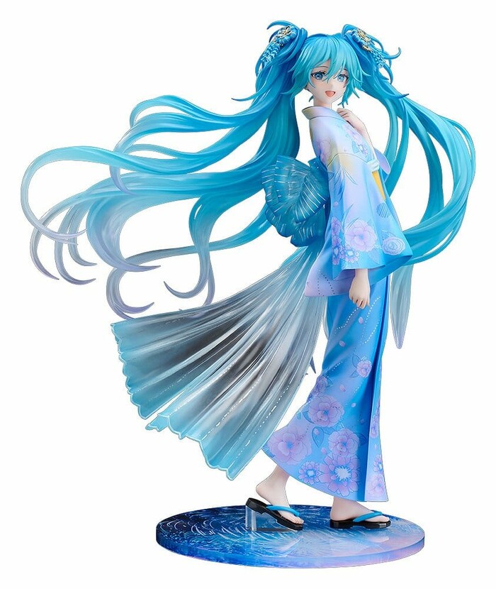 VOCALOID - Miku Hatsune Music & Fire Works Ver. 1/7 Pvc Figure