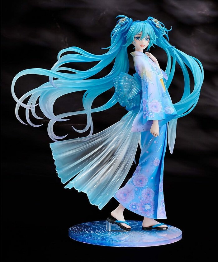 VOCALOID - Miku Hatsune Music & Fire Works Ver. 1/7 Pvc Figure