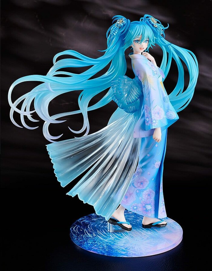 VOCALOID - Miku Hatsune Music & Fire Works Ver. 1/7 Pvc Figure