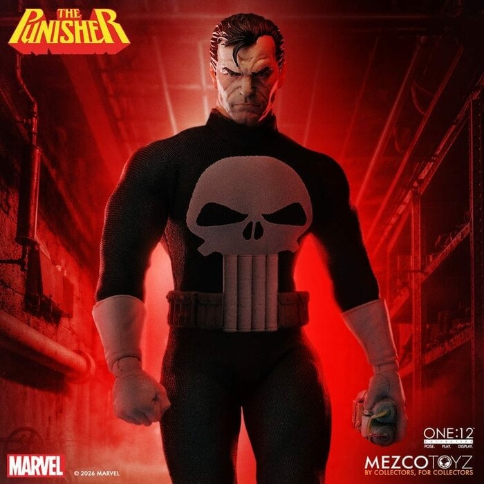 MARVEL - Punisher 1/12 Action Figure