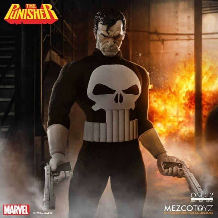 MARVEL - Punisher 1/12 Action Figure