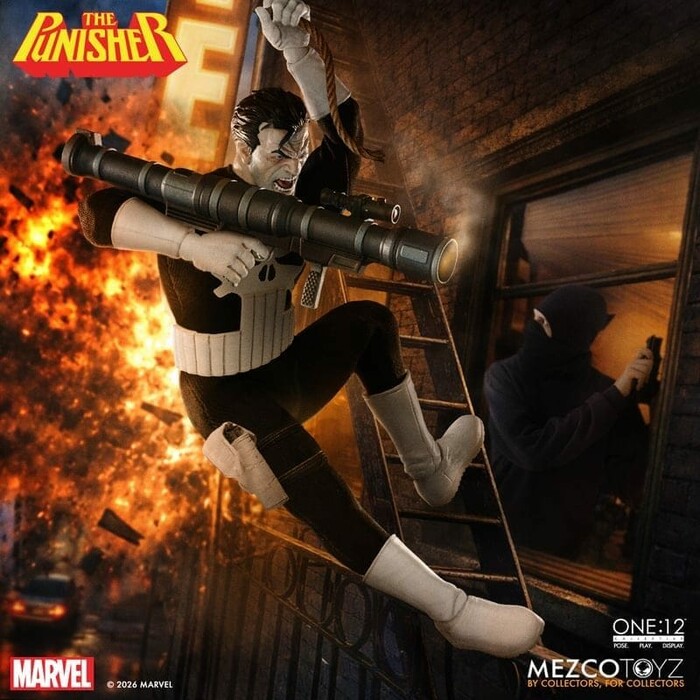 MARVEL - Punisher 1/12 Action Figure