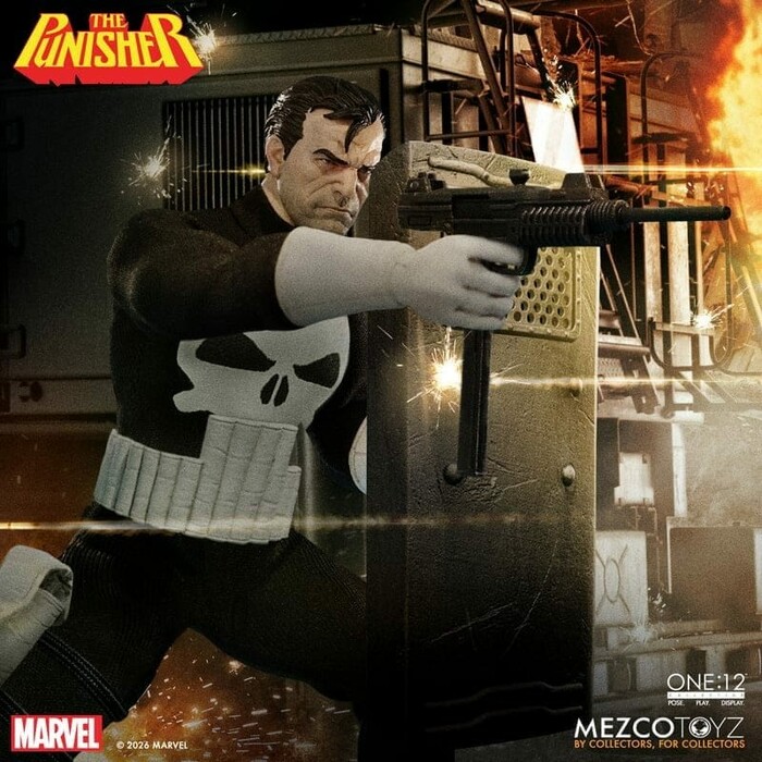 MARVEL - Punisher 1/12 Action Figure