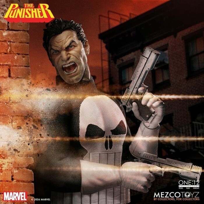 MARVEL - Punisher 1/12 Action Figure