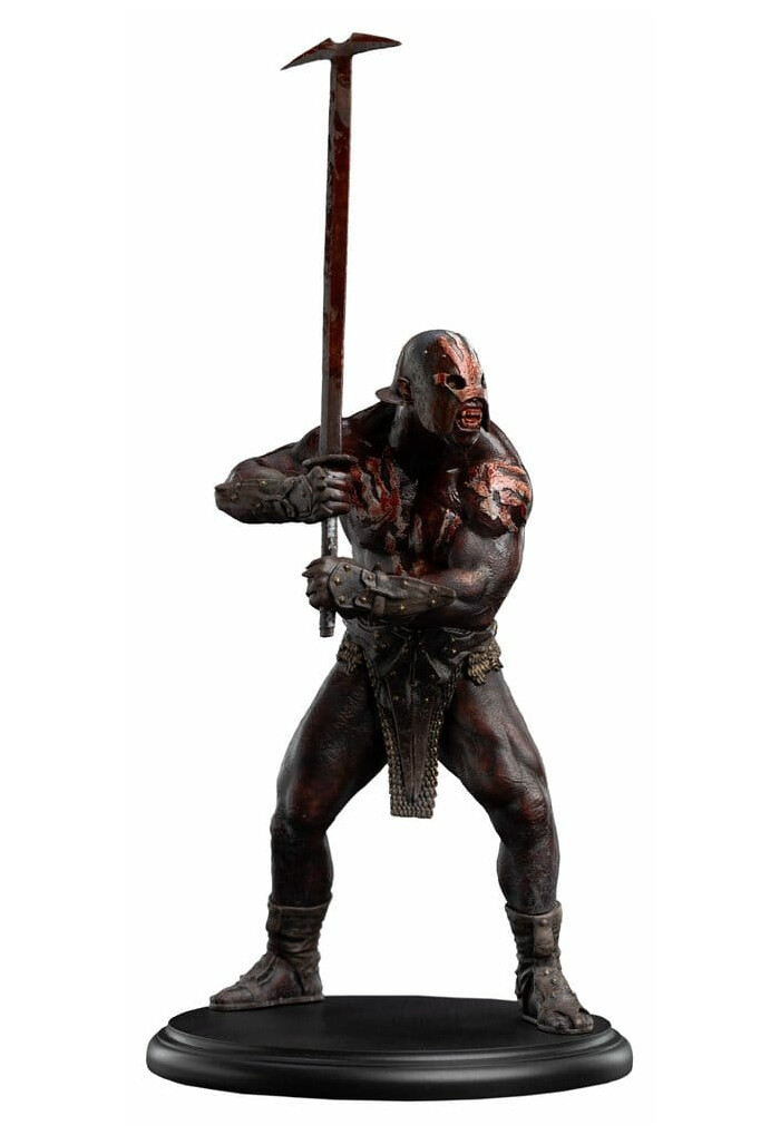 LORD OF THE RINGS - Uruk-hai Berserker Mini Polystone Statue