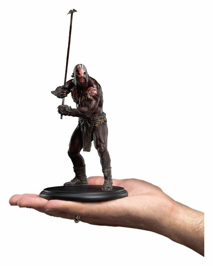 LORD OF THE RINGS - Uruk-hai Berserker Mini Polystone Statue