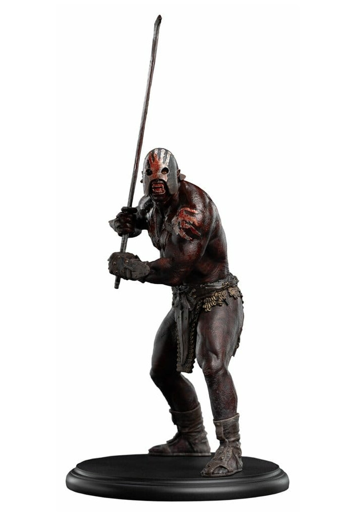 LORD OF THE RINGS - Uruk-hai Berserker Mini Polystone Statue