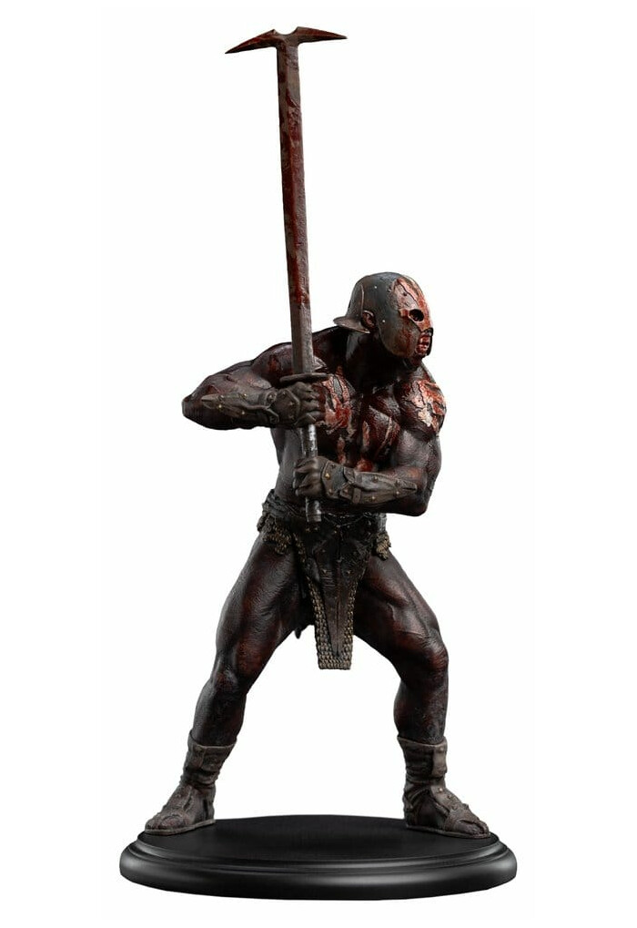 LORD OF THE RINGS - Uruk-hai Berserker Mini Polystone Statue