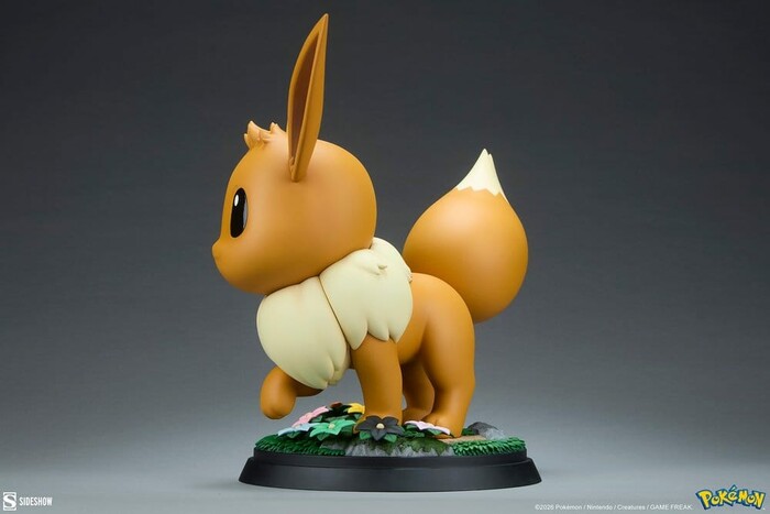 POKEMON - Eevee Life-Size 1/1 Polystone Statue