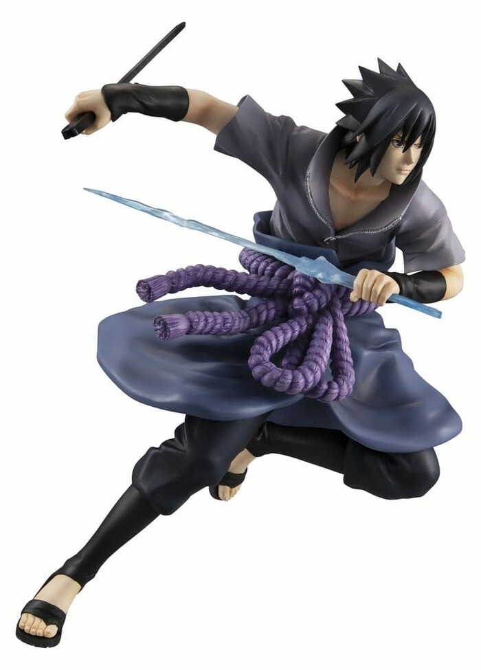 NARUTO SHIPPUDEN - Sasuke Uchiha Great Ninja War Ver. 1/8 Pvc Figure G.E.M.