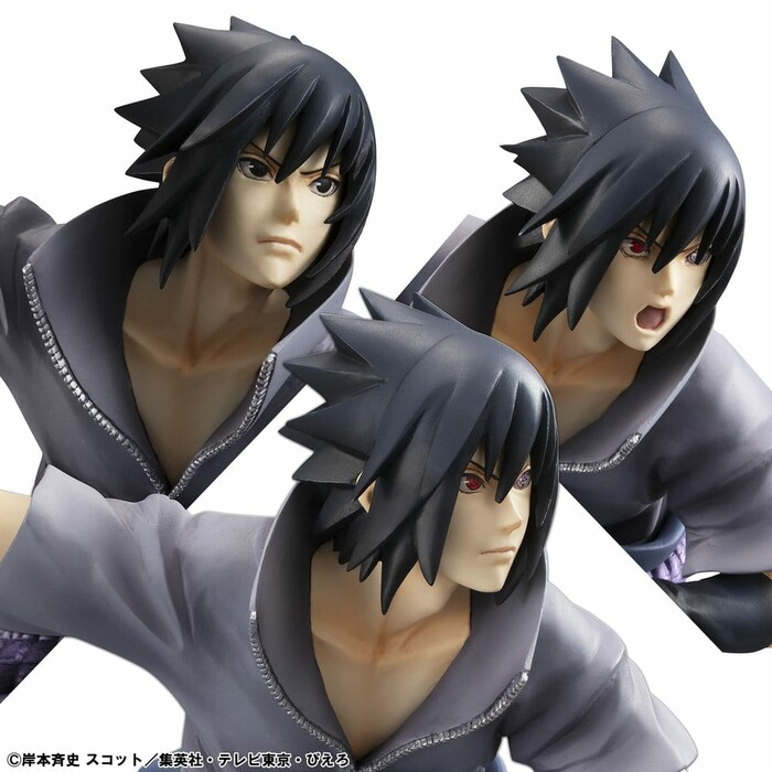 NARUTO SHIPPUDEN - Sasuke Uchiha Great Ninja War Ver. 1/8 Pvc Figure G.E.M.