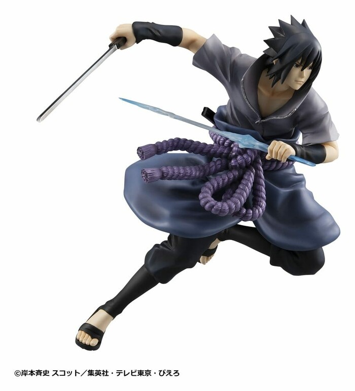 NARUTO SHIPPUDEN - Sasuke Uchiha Great Ninja War Ver. 1/8 Pvc Figure G.E.M.