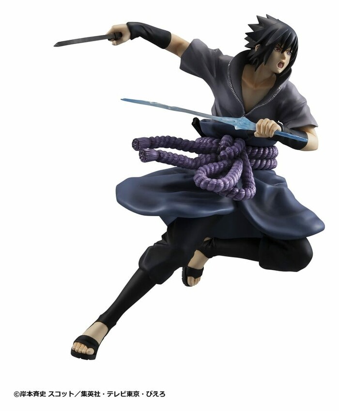 NARUTO SHIPPUDEN - Sasuke Uchiha Great Ninja War Ver. 1/8 Pvc Figure G.E.M.