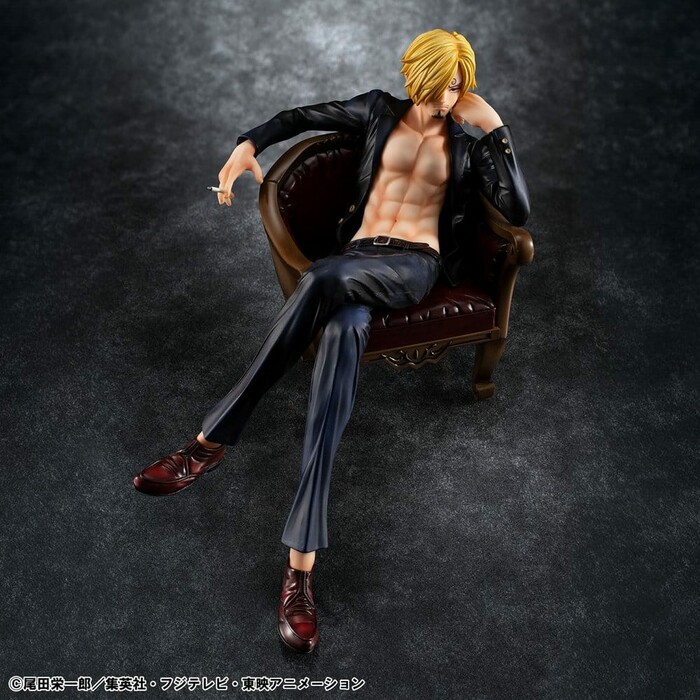 ONE PIECE - Sanji Ver. R 1/8 Pvc Figure P.O.P. SOC