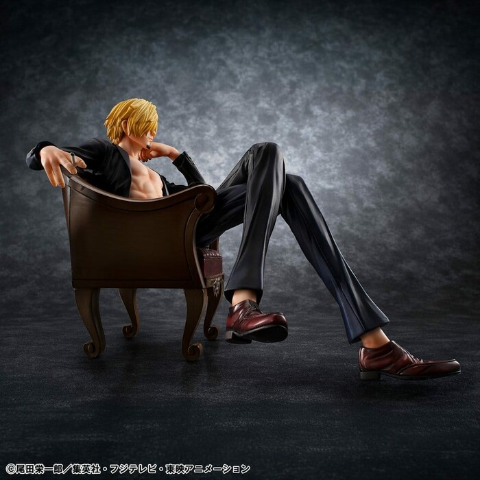 ONE PIECE - Sanji Ver. R 1/8 Pvc Figure P.O.P. SOC