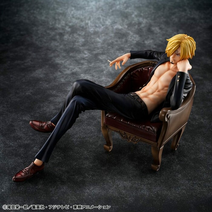 ONE PIECE - Sanji Ver. R 1/8 Pvc Figure P.O.P. SOC