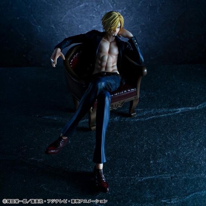 ONE PIECE - Sanji Ver. R 1/8 Pvc Figure P.O.P. SOC