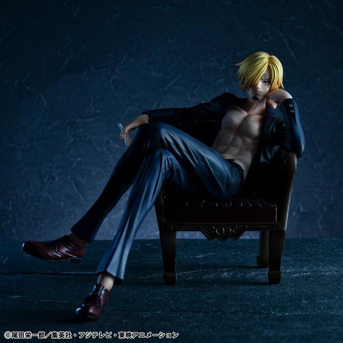 ONE PIECE - Sanji Ver. R 1/8 Pvc Figure P.O.P. SOC